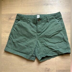 Gap Olive Green Shorts, Size 4